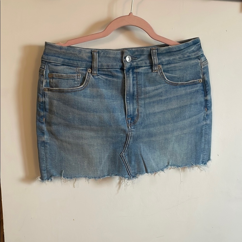 AE Denim Mini Skirt
